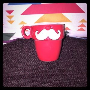 Mustache Coffee Cup